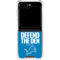 NFL Detroit Lions Team Motto Galaxy Z Flip5 5G Clear Case