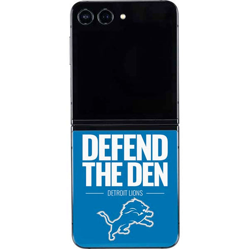 NFL Detroit Lions Team Motto Galaxy Z Flip5 5G Skin