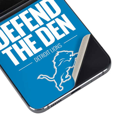 NFL Detroit Lions Team Motto Galaxy Z Flip5 5G Skin