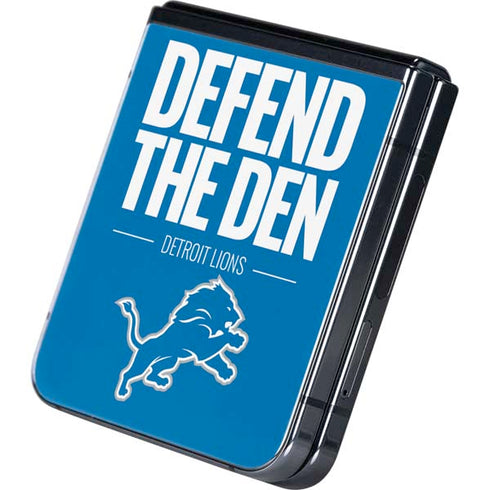 NFL Detroit Lions Team Motto Galaxy Z Flip5 5G Skin