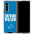 NFL Detroit Lions Team Motto Galaxy Z Fold4 5G Clear Case