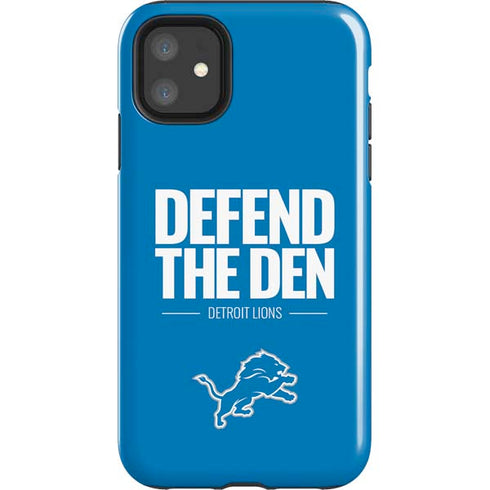 NFL Detroit Lions Team Motto iPhone 11 Impact Case
