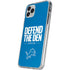 NFL Detroit Lions Team Motto iPhone 11 Pro Clear Case