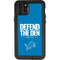 NFL Detroit Lions Team Motto iPhone 11 Pro Max Waterproof Case