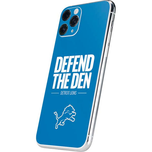 NFL Detroit Lions Team Motto iPhone 11 Pro Skin