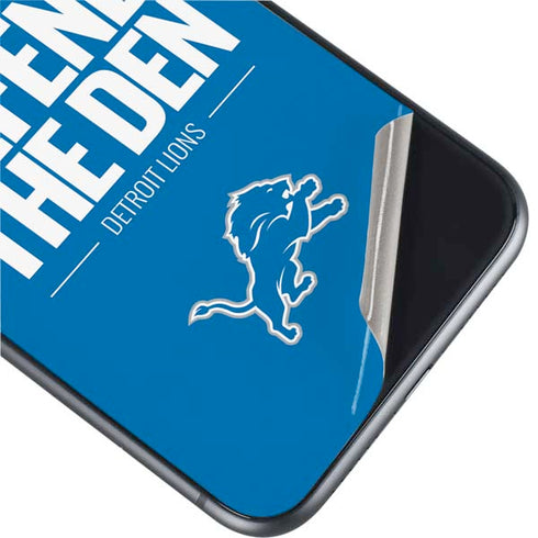 NFL Detroit Lions Team Motto iPhone 11 Skin