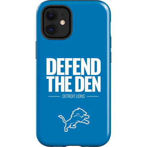 NFL Detroit Lions Team Motto iPhone 12 Mini Impact Case