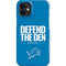 NFL Detroit Lions Team Motto iPhone 12 Mini Lite Case
