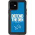 NFL Detroit Lions Team Motto iPhone 12 Mini Waterproof Case