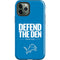 NFL Detroit Lions Team Motto iPhone 12 Pro Impact Case