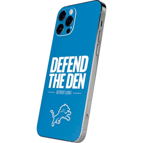 NFL Detroit Lions Team Motto iPhone 12 Pro Max Skin