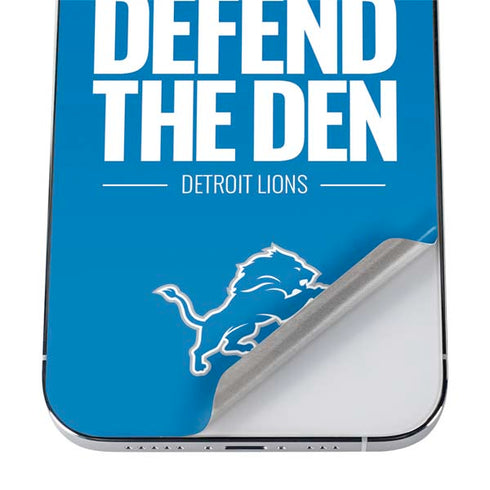 NFL Detroit Lions Team Motto iPhone 12 Pro Skin