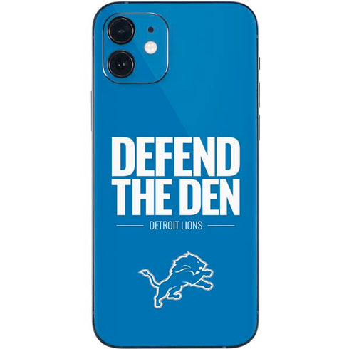 NFL Detroit Lions Team Motto iPhone 12 Skin