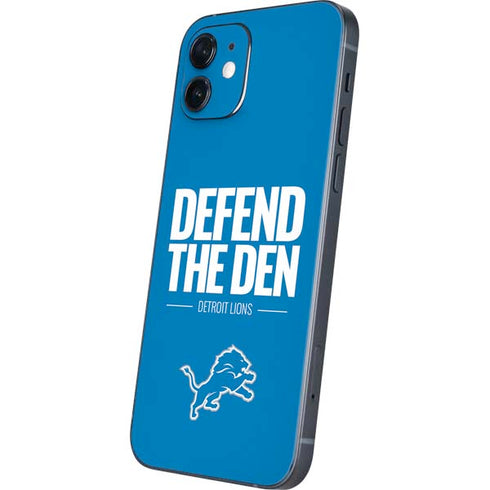 NFL Detroit Lions Team Motto iPhone 12 Skin