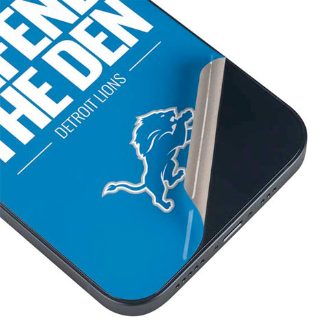 NFL Detroit Lions Team Motto iPhone 15 Plus Skin