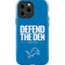 NFL Detroit Lions Team Motto iPhone 15 Pro Max Impact Case