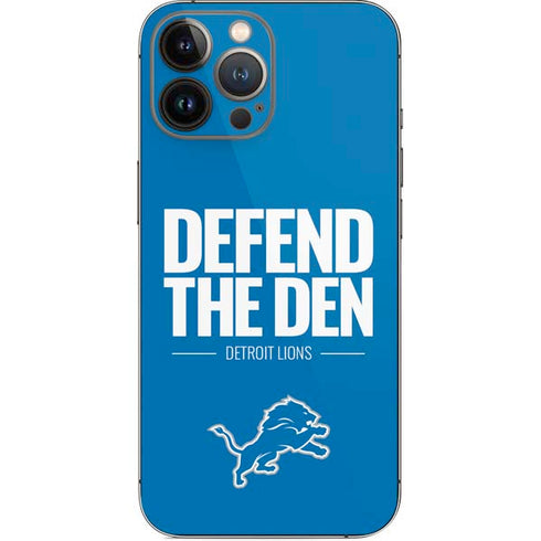 NFL Detroit Lions Team Motto iPhone 14 Pro Max Skin