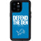 NFL Detroit Lions Team Motto iPhone 14 Pro Max Waterproof Case
