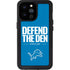 NFL Detroit Lions Team Motto iPhone 14 Pro Max Waterproof Case