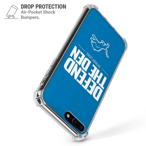 NFL Detroit Lions Team Motto iPhone 7/8 Plus Clear Case