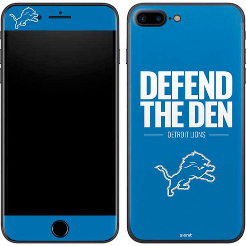 NFL Detroit Lions Team Motto iPhone 8 Plus Skin