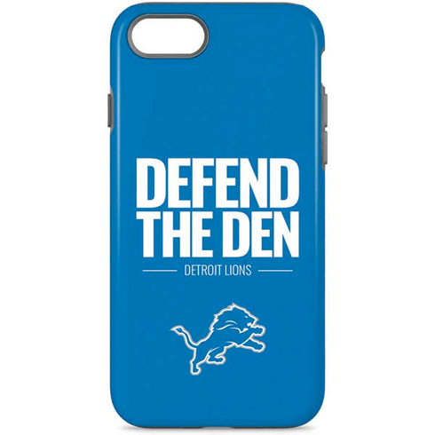 NFL Detroit Lions Team Motto iPhone 8 Pro Case