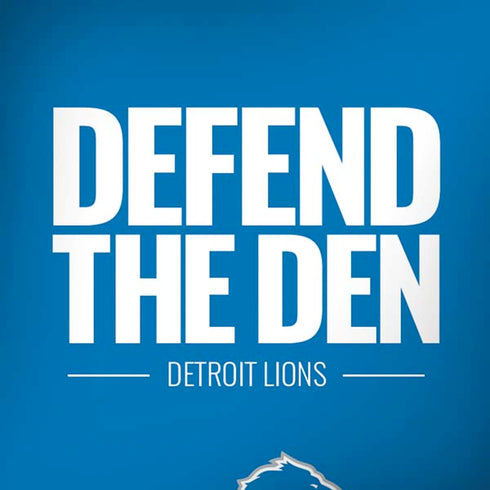 NFL Detroit Lions Team Motto iPhone X Pro Case