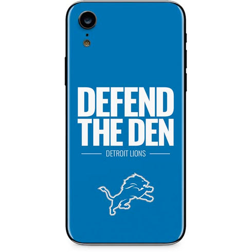 NFL Detroit Lions Team Motto iPhone XR Skin