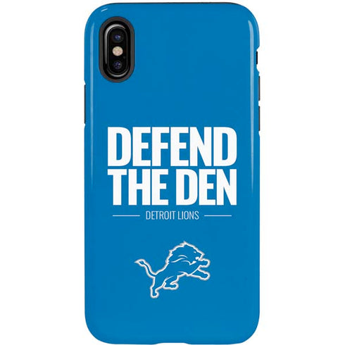 NFL Detroit Lions Team Motto iPhone XS Pro Case