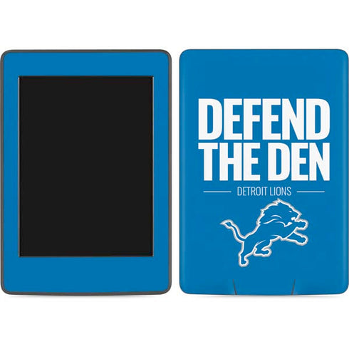 NFL Detroit Lions Team Motto Amazon Kindle Skin
