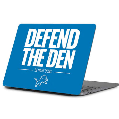 NFL Detroit Lions Team Motto Apple MacBook Pro 13-inch Skin