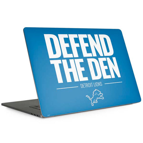 NFL Detroit Lions Team Motto Apple MacBook Pro 15-inch Skin