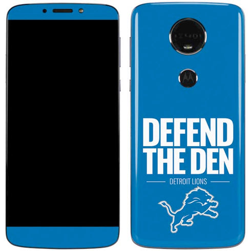 NFL Detroit Lions Team Motto Moto E5 Plus Skin