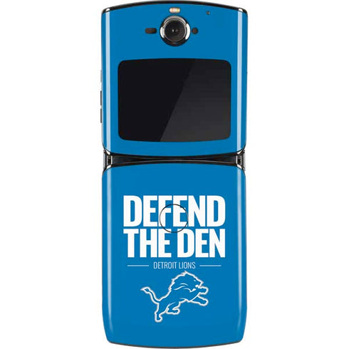 NFL Detroit Lions Team Motto Motorola RAZR Skin