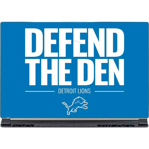 NFL Detroit Lions Team Motto MSI GS65 Stealth Laptop Skin