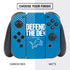NFL Detroit Lions Team Motto Nintendo Switch Bundle Skin