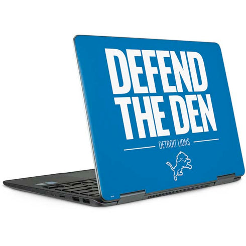 NFL Detroit Lions Team Motto Notebook 9 Pro 13in (2017) Skin
