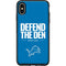 NFL Detroit Lions Team Motto Otterbox Symmetry iPhone Skin