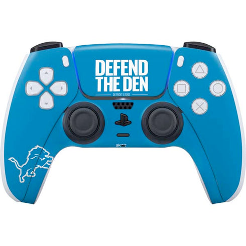 NFL Detroit Lions Team Motto PS5 Controller Skin
