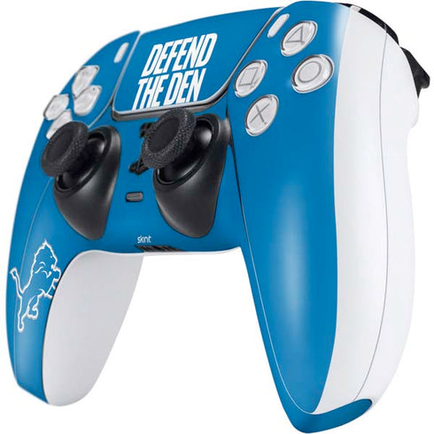 NFL Detroit Lions Team Motto PS5 Controller Skin