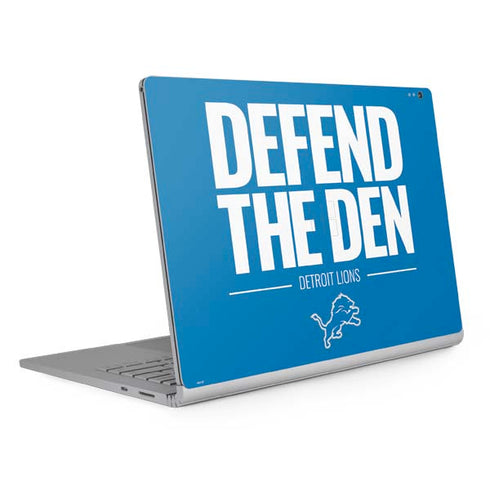 NFL Detroit Lions Team Motto Surface Book 2 13.5in Skin