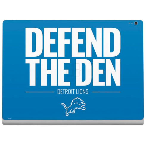 NFL Detroit Lions Team Motto Surface Book 2 15in Skin