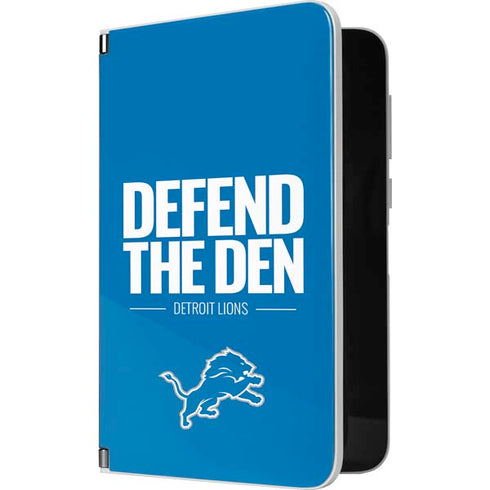 NFL Detroit Lions Team Motto Surface Duo Skin