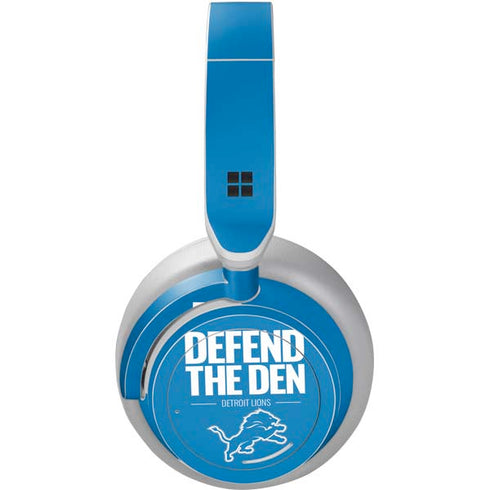 NFL Detroit Lions Team Motto Surface Headphones Skin