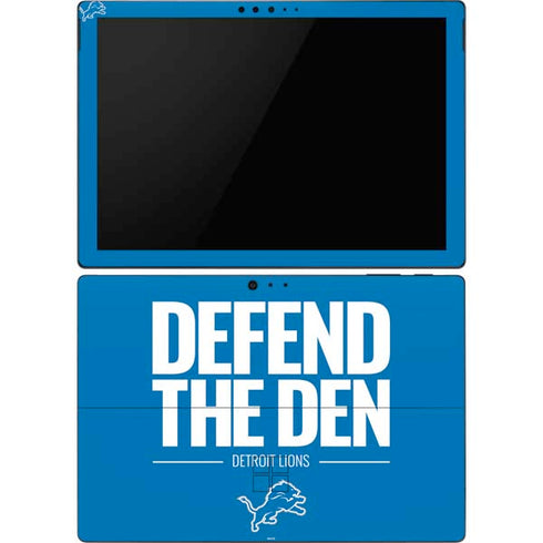 NFL Detroit Lions Team Motto Surface Pro 6 Skin