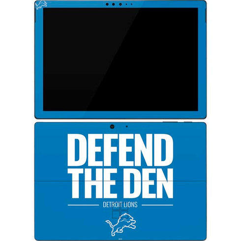 NFL Detroit Lions Team Motto Surface Pro 7 Skin