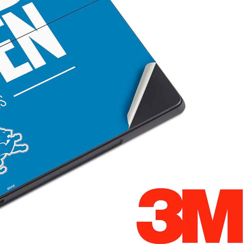 NFL Detroit Lions Team Motto Surface Pro 7 Skin