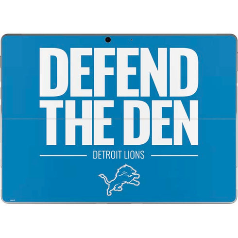 NFL Detroit Lions Team Motto Surface Pro 8 Skin
