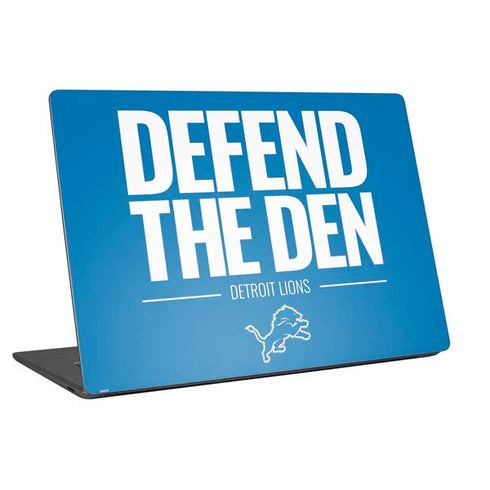 NFL Detroit Lions Team Motto Universal Laptop 12in (9.8 x 6.8in) Skin