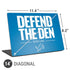 NFL Detroit Lions Team Motto Universal Laptop 14in (11.4 x 8.2in) Skin